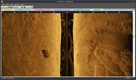 DeepView FV side scan sonar software